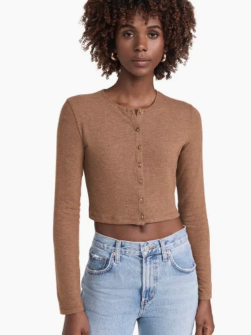 Leset Lauren Crop Cardigan II
